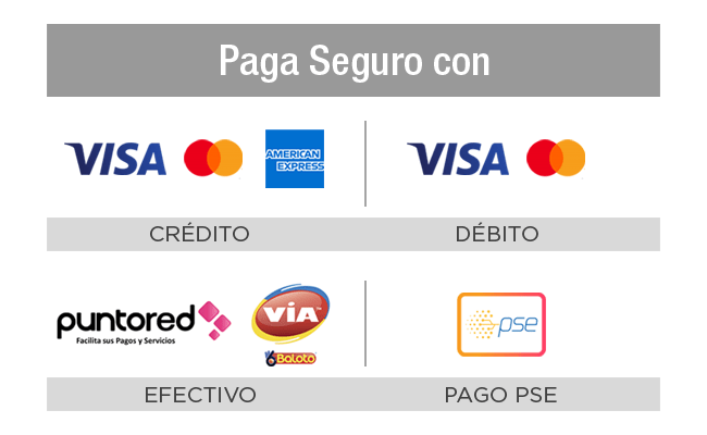 Métodos de pago | Vende24.com.co