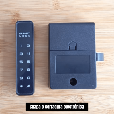 Chapa o cerradura electrónica